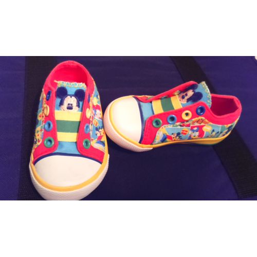 Baskets Basses Bébé Garçon Disney Store Mickey Et Ses Amis Pointure 21 Idée Cadeau