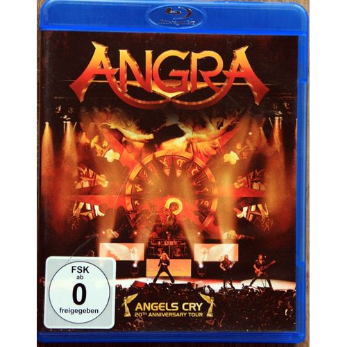 Blu Ray Angra - Angels Cry 20th Anniversarary Tour.
