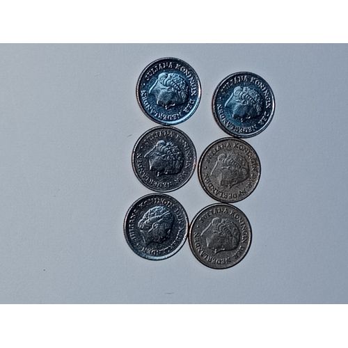 Pays-Bas Nederland Lot De 6 Pièces De 10 Cents 1967 70 71 72 77 78