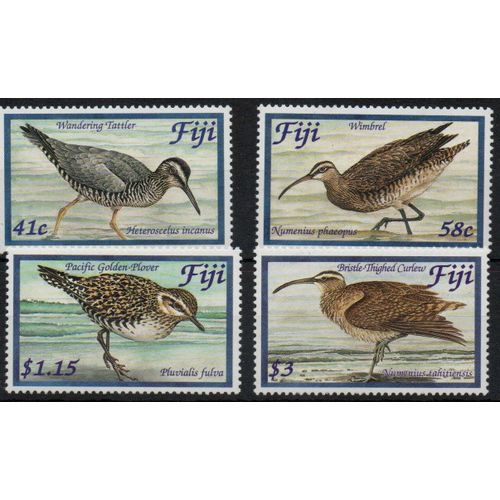 Iles Fidji Timbres Les Oiseaux 2004