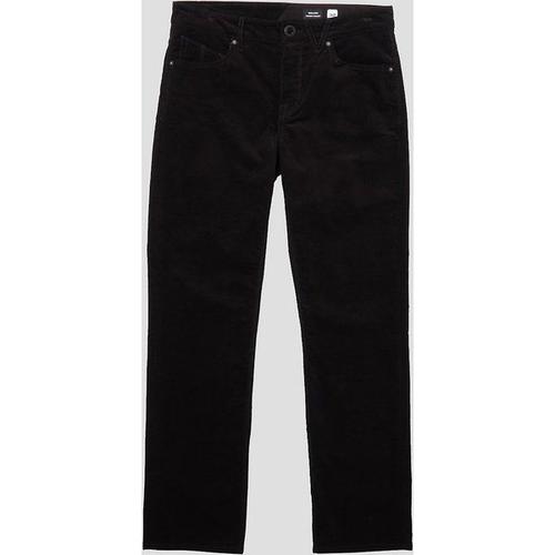 Volcom Solver 5 Pocket Pantalon En Velours Noir