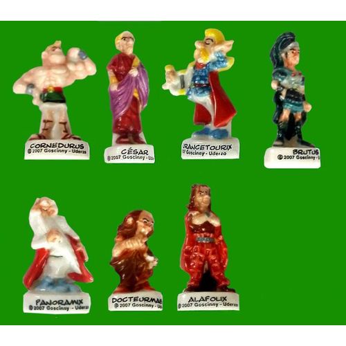 7 Fèves De La Série Astérix Aux Jeux Olympiques (Arguydal 2008)