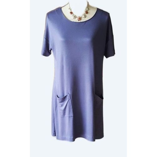 Robe Lacoste Taille Unique Ton Violine Coton