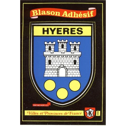 Blason Adhésif Sur Carte Kroma : Villes Et Provinces Françaises