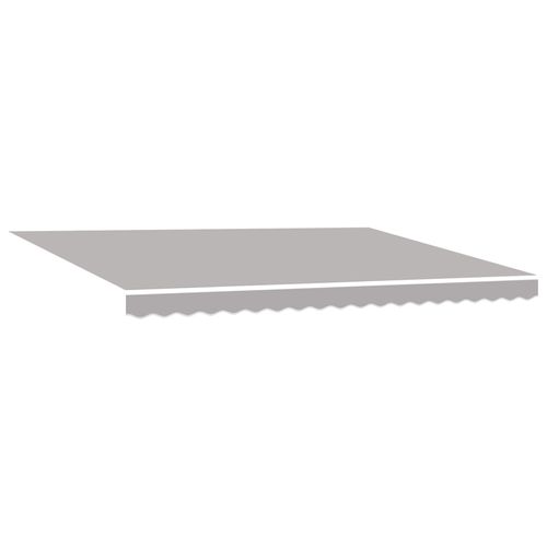 Vidaxl Tissu De Remplacement Pour Auvent Pour Cadre De 4,5x3 M Gris Clair