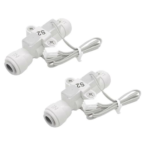 1/4 pouce Tuyau Capteur de débit d¿eau Régulateur Vanne de contrôle de débit d¿eau Connecteur Distributeur d¿eau Eau