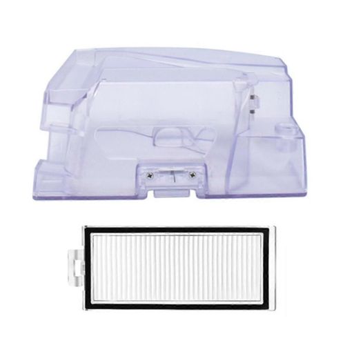 Réservoir d¿eau 2-en-1 pour Max Max + T8 / T8 Plus Réservoir d¿eau de boîte à poubelle d¿aspirateur avec filtre HEPA