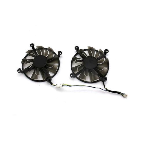 1 Paire De Ventilateur De Refroidissement De Carte Vidéo Graphique pour P106-100 6GB -M10600A-10B Refroidisseur Ventilateur Pièces De Réparation Comput