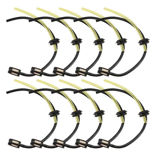 Tuyau de tuyau de carburant 10PCS avec kit de filtre à carburant pour 139/140 / G35 / 144 Débroussailleuse Tondeuse Tondeuse Filtre de réservoir de carburant à essence