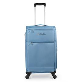 ITACA. Grande valise de voyage à 4 roues Trolley 71270 Bleu -68x47x30 - Sac  de voyage, valise - Achat moins cher