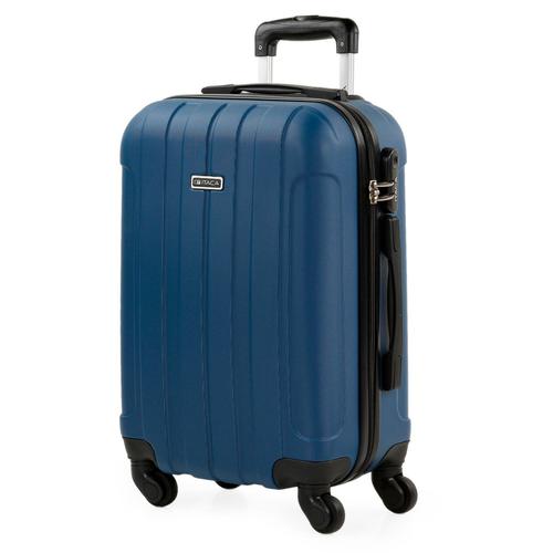 Valise Cabine De Voyage Rigide Chariot 4 Roues 55 Cm ABS Lisse. Les Bagages À Main. Résistant Et Léger Poignée 2 Cadenas. Ryanair Low Cost, 771150