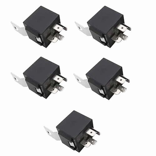 10Pcs Répéteur Relais 4 Broches 12V 40A pour Auto Relais De Voiture