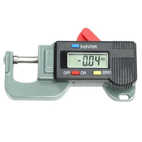 Micromètre de testeur de métal de jauge d¿épaisseur numérique précis portable 0 à 12,7 mm