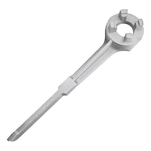 Clé à bonde, outil d¿ouvre-baril en aluminium pour barils de 10 15 20 30 50 55 gallons, convient à 2 A