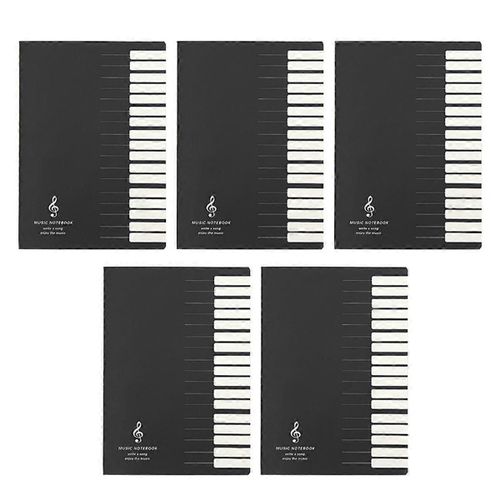 Portée Livre De Musique Étudiant Livre Simple Note Motif Piano Piano Livre Partition Accessoires Musical Enfantr