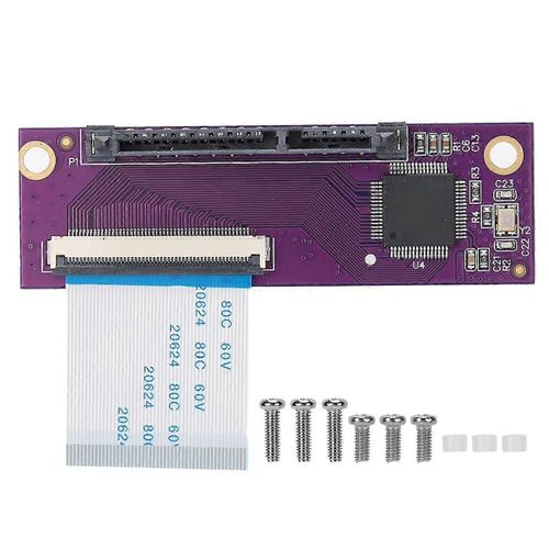 Carte adaptateur de mise à niveau pour adaptateur SATA Carte de mise à niveau pour PS2 Adaptateur réseau IDE pour jeu pour adaptateur SATA