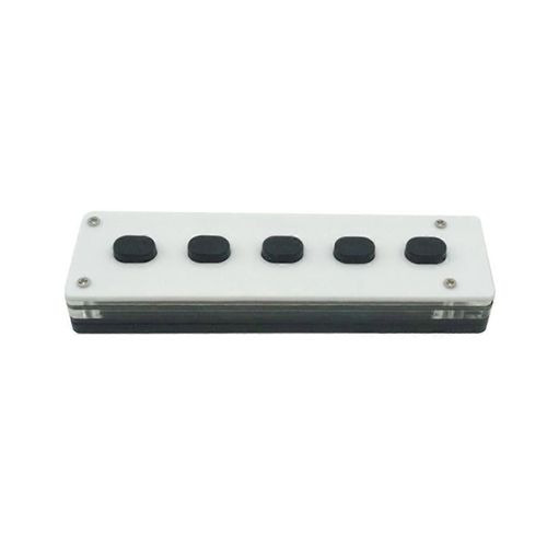 Clavier macro de programmation personnalisée Bluetooth en silicone silencieux Clavier macro à 5 touches Clavier USB copier-coller