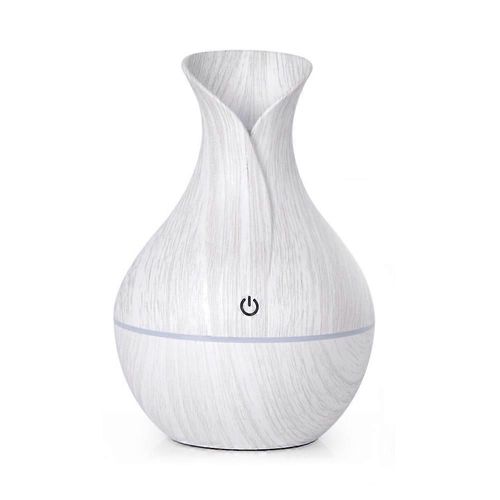 Humidificateur d¿air électrique Diffuseur d¿huile d¿arôme essentiel Humidificateur à ultrasons 130 ml USB Mis