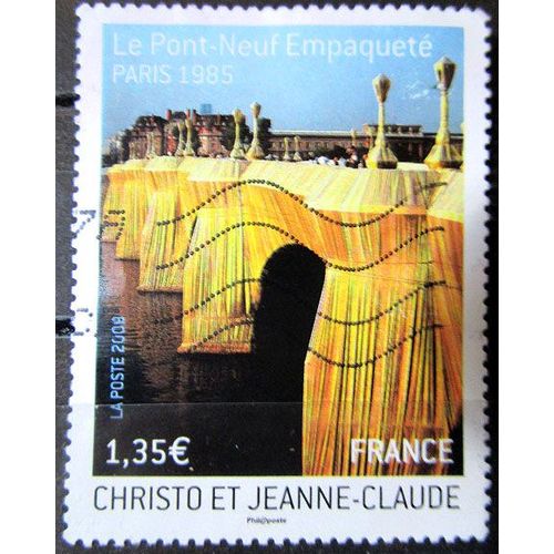 2009. F4369: Le Pont Neuf À Paris Empaqueté.
