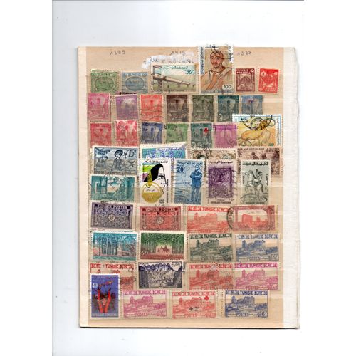 Lot De 130 Tunisie Tous Differents