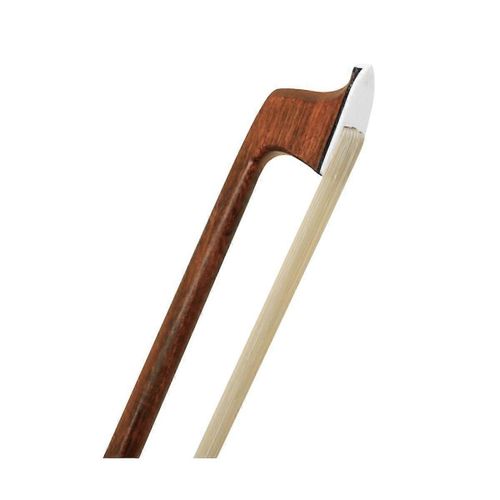 Qa-19 Violon Arc 4/4 Acajou Brésilien Pur Prêle Couleur Ligne Argent Soie Mouton Peau De Mouton Fourre-Tout B