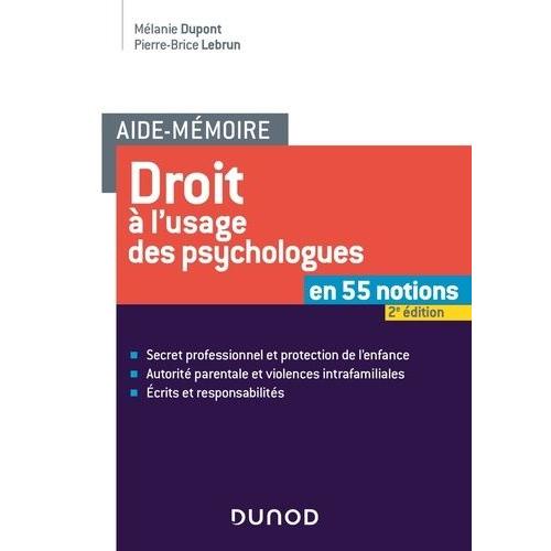 Droit À L'usage Des Psychologues