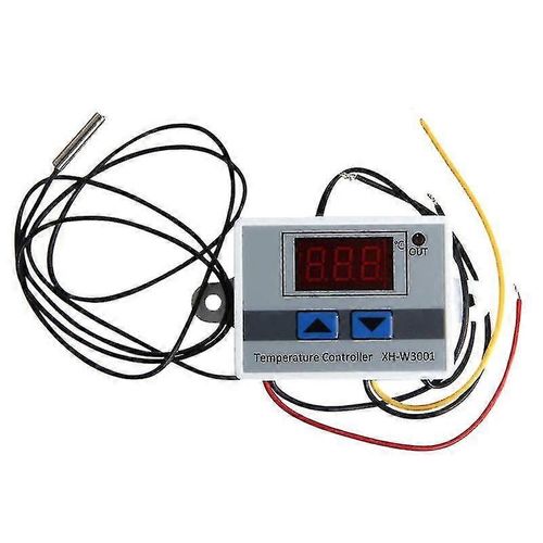 220v 1500w Thermostat programmable Thermostat numérique intelligent Régulateur de température de refroidissement et de chauffage pour les unités de ventilo-convecteur de climatiseur central (whi