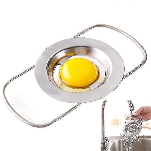 Séparateur D¿Oeufs En Acier Inoxydable Filtre Télescopique À Jaune Blanc D¿?uf