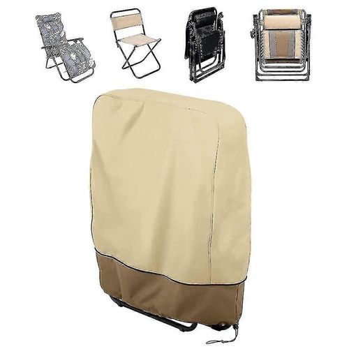 Housse De Chaise Pliante Housse De Protection, Capuche De Chaise Longue 190d Oxford