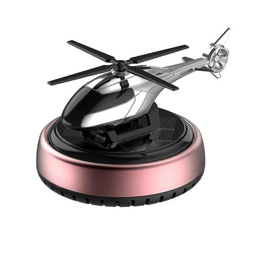 Alliage D¿Aluminium Solaire Hélicoptère Assainisseur D¿Air De Voiture Hélicoptère Désodorisant De Voiture Diffuseur D¿Aromathérapie Essentiel Petite Aromathérapie Pour Voiture Bureau Accueil