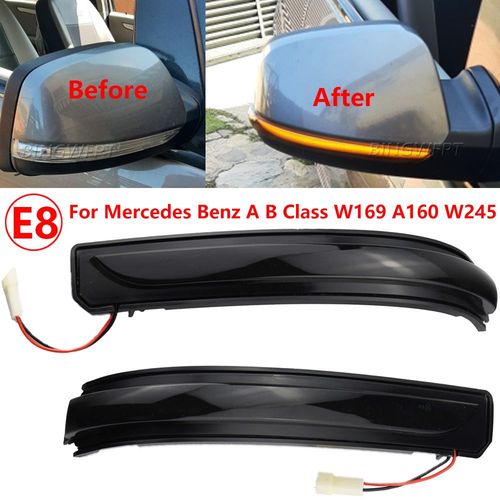 Voyant De Rétroviseur De Voiture, Clignotants Dynamiques, Led Streamer, Clignotants, Mercedes Benz Classe A Et B, Wrational W245, 08-12, 2 Pièces