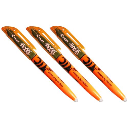 Pilot Lot De 3 Surligneurs Frixion Light Pointe Biseautée 3,8 Mm Orange