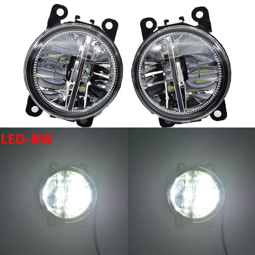 2 Pcs/Lot Pour Citroën C4 Picasso 2006-2016 2015 2014 2013 2012 2011 Accessoires De Voiture 9-Pièces Led Antibrouillards H11 12v Brouillard Lampe Frontale