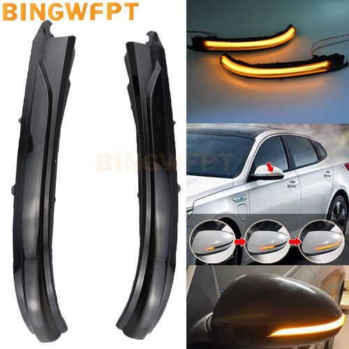 Clignotant Dynamique 2 Fois Pour Kia K5 Optima Mk4 Jf 2016 2017 2018 2019, Rétroviseur Séquentiel, Indicateur De Direction