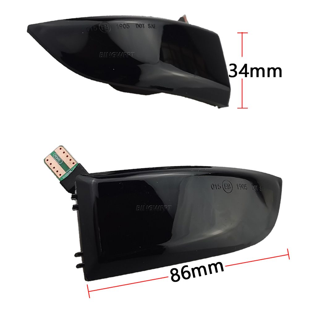 Clignotant Dynamique Led Pour Renault Megane Mk3 Laguna Iii ... - 2