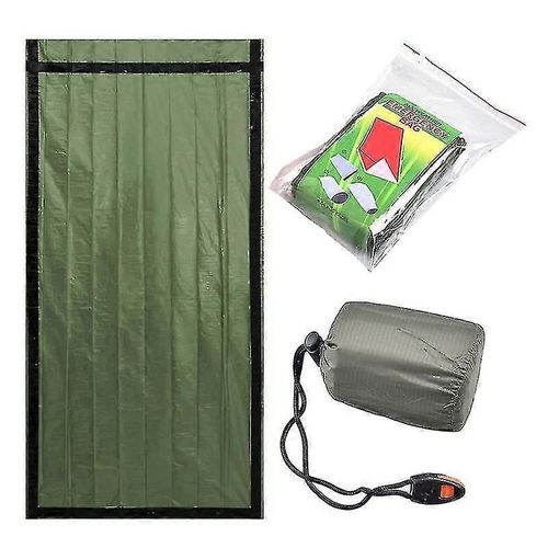 Sac De Couchage D¿Urgence Préservation De La Chaleur Camping Voyage Couverture De Protection Chaude