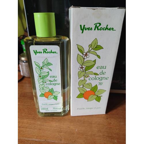 Parfum Eau De Cologne 70 Yves Rocher 250 Ml + Boîte 