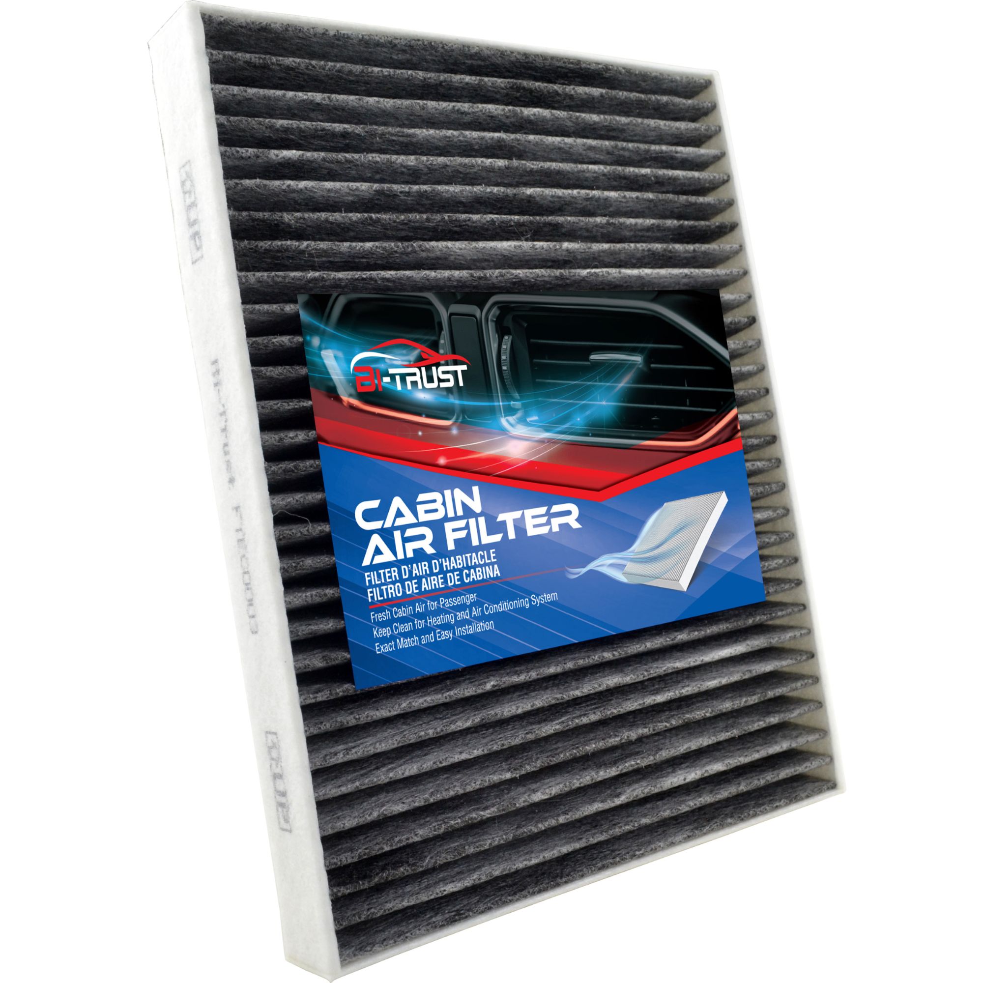 Bi-Confiance Filtre  Air D'habitacle Pour 2018-2019 Ford Ec...