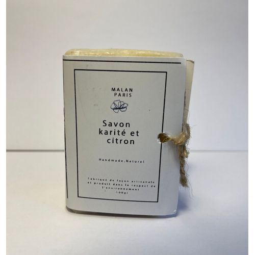 Savon Citron - Beurre De Karité - Savon Artisanal Citron Visage Et Corps 
