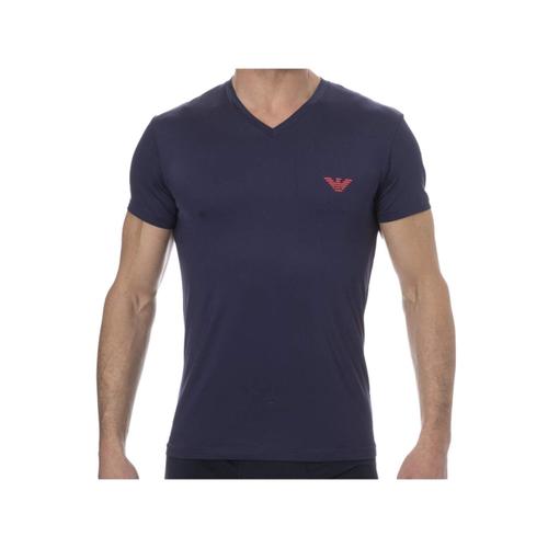 T Shirt Emporio Armani Eagle Homme Bleu