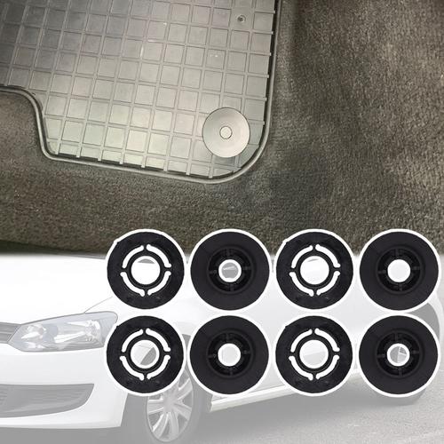 Support De Fixation De Tapis De Sol Avec Rivets, 4 Kits Pour Vw Golf 6 7 2008 ? 2017 Cc Scirocco Tiguan 5n Touran 1t Jetta A6