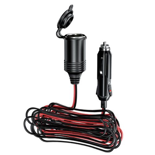 Vodool ? Rallonge Allume-Cigare Igarette 12v 24v Dc, Chargeur De Voiture Robuste Avec Prise Allume-Cigare Fusible Remplaçable