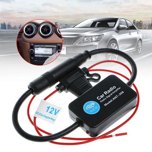 Amplificateur De Signal Radio Fm Et Am Stéréo De Voiture, Antenne De Voiture Anti-Interférence, Amplificateur Radio Fm Universel