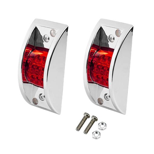 Feu Arrière LED Pour Scooter GY6 50cc - Rouge + Transparent - 12V, 20W - Avec Clignotants Intégrés - Compatible Marques Chinoises - 10