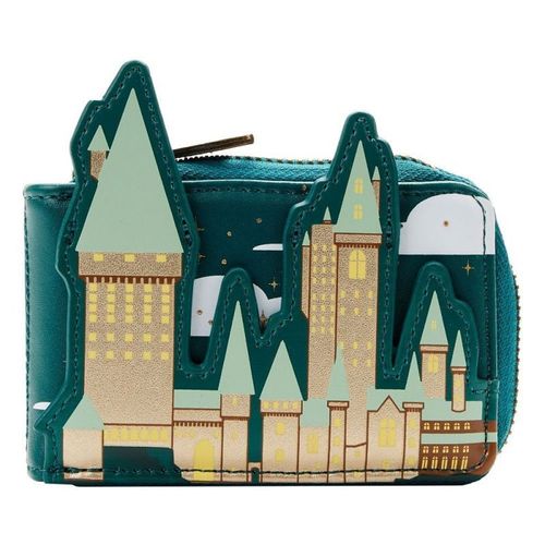 Loungefly : Harry Potter - Portefeuille accordéon Poudlard doré