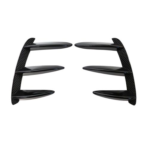 Inserts De Canards D'aération Latérale De Pare-Chocs Arrière De Voiture En Plastique, Mercedes Benz W176, A200, A250, A260, A45 Jas, Magasins D'accessoires Droits, 22x15cm
