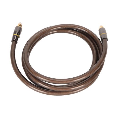 Câble de son optique à fibre optique numérique Câble de son optique professionnel plug and play pour haut-parleurs Système de cinéma maison 1,5 m / 4,9 pieds