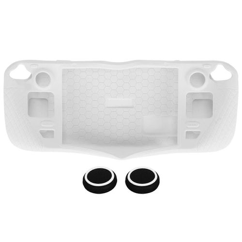 Étui De Protection Pour Console De Jeu Épaissi Antichoc Housse De Protection En Silicone Pour Steam Deck Beige