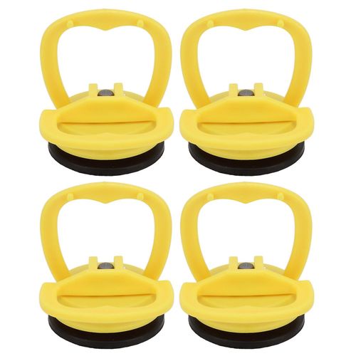 4 Pcs Écran Ventouse Force De Traction Forte Conception Ergonomique Dent Design Ventouse Colorée Pour Tuile De Verre