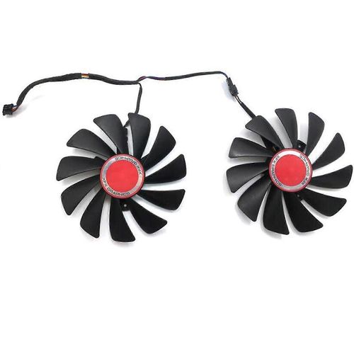 2pcs 95mm Fdc10u12s9-c Cf1010u12s Ventilateur de refroidissement remplacer pour Amd Radeon Rx 580 590 Rx580 Rx590 Image C